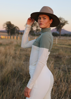 Bianca-Reithose mit Vollbesatz