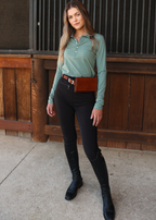 Bianca-Reithose mit Vollbesatz