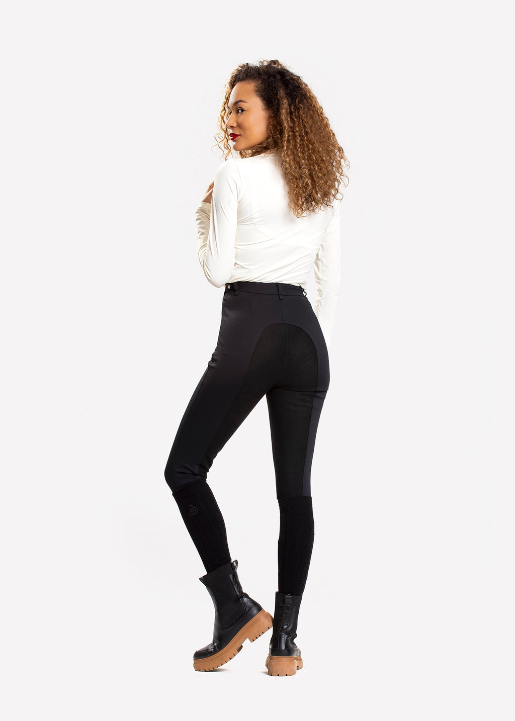 Bianca-Reithose mit Vollbesatz