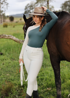 Bianca-Reithose mit Vollbesatz