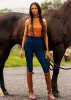 Bianca-Reithose mit Vollbesatz