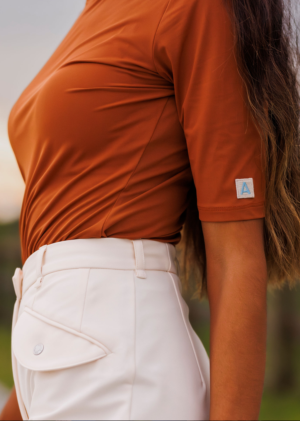 Caitlyn Reithose mit Kniebesatz