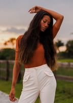 Caitlyn Reithose mit Kniebesatz