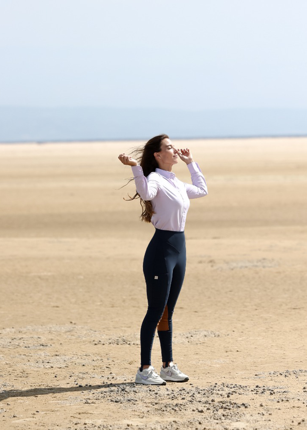 Kate-Reithose mit Kniebesatz