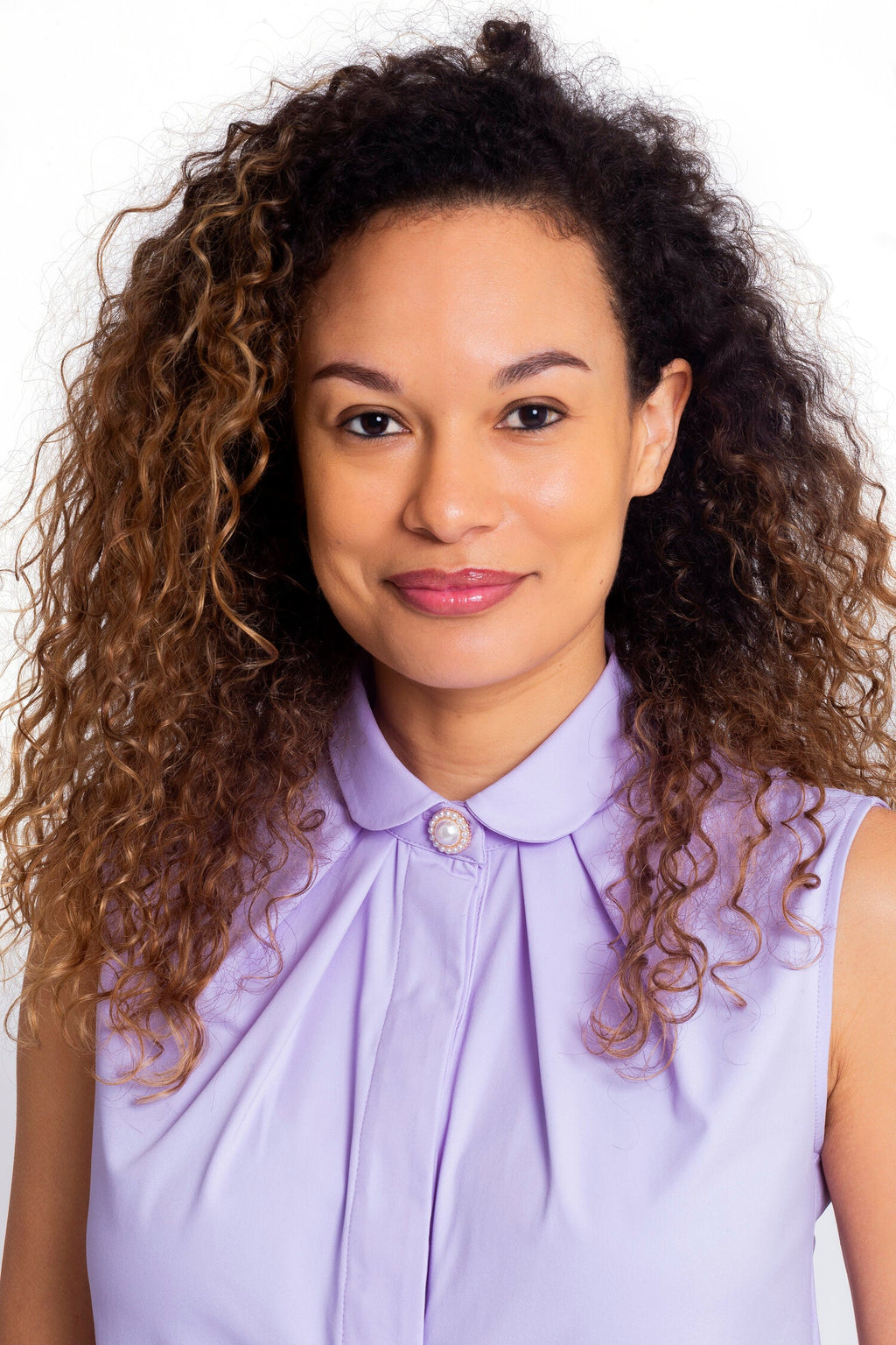 Sandra ärmellose Bluse