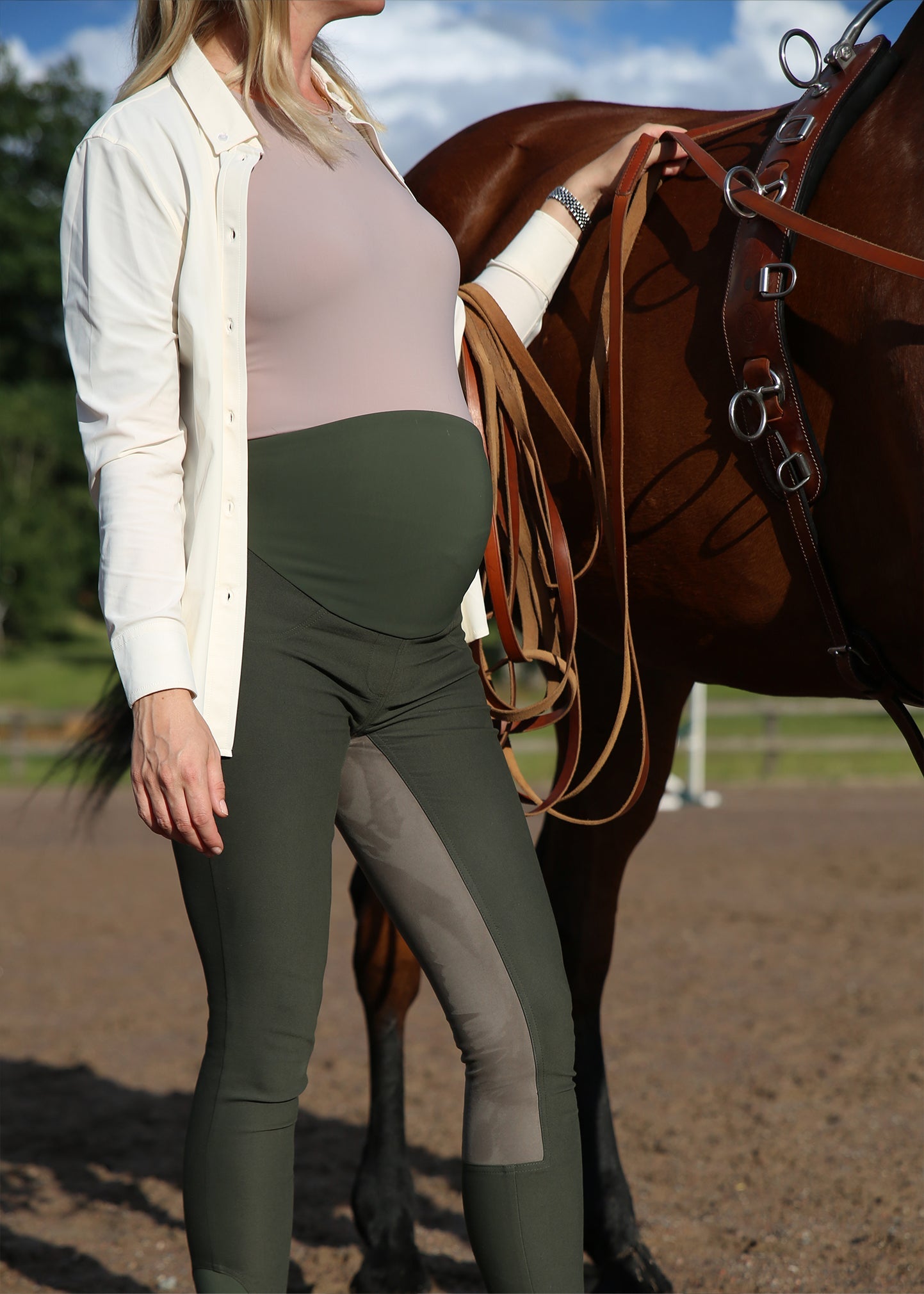 Stella Mama Reithose mit Vollbesatz